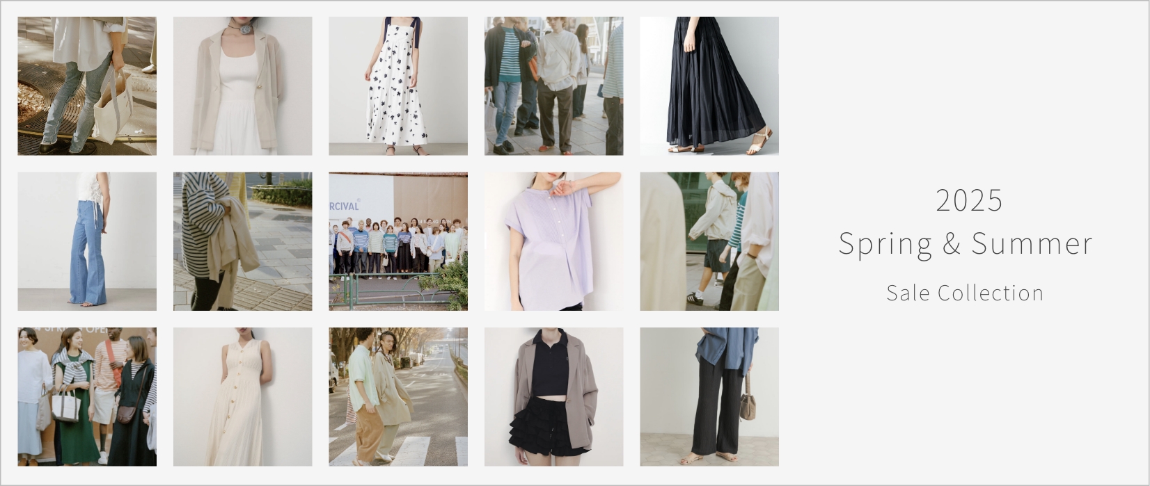 2025 Spring & Summer Sale Collection